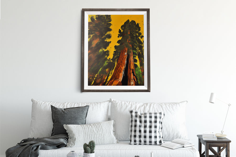 GIANT SEQUOIA TREE POSTER