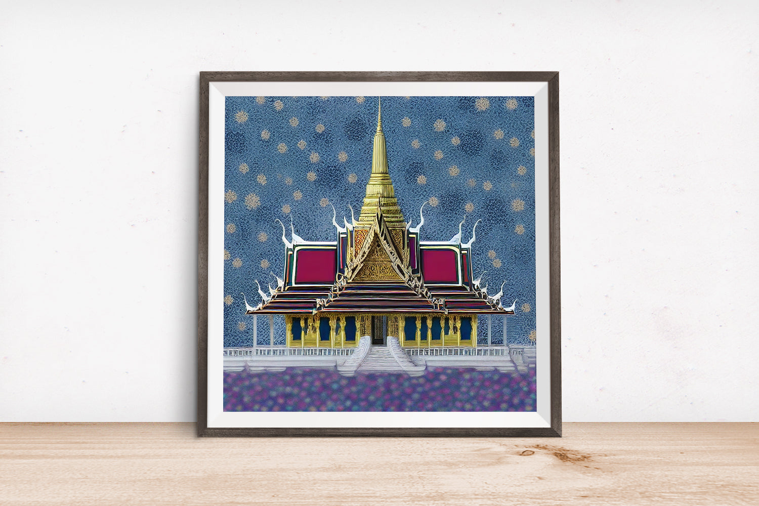 BANGKOK THAILAND GRAND PALACE POSTER