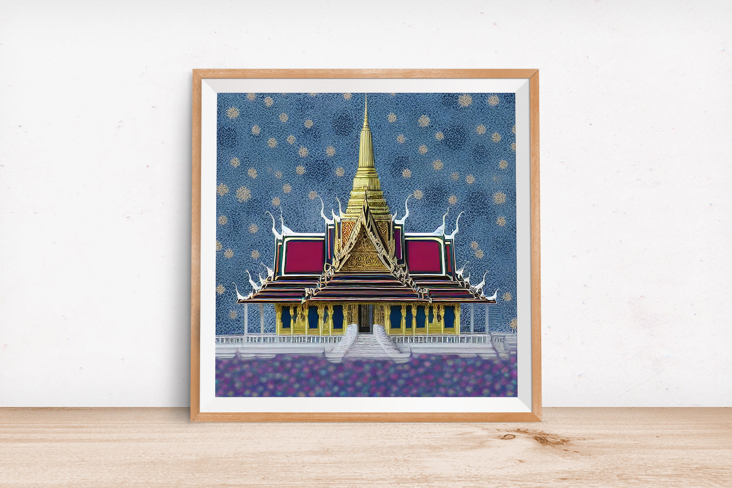 BANGKOK THAILAND GRAND PALACE POSTER