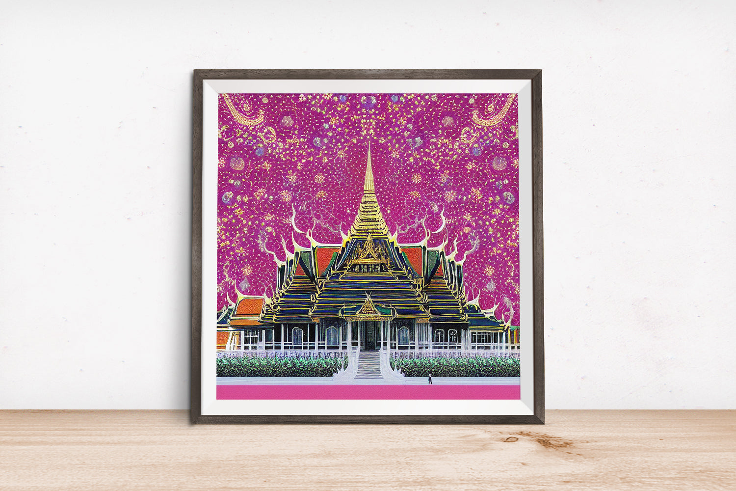 BANGKOK THAILAND GRAND PALACE POSTER