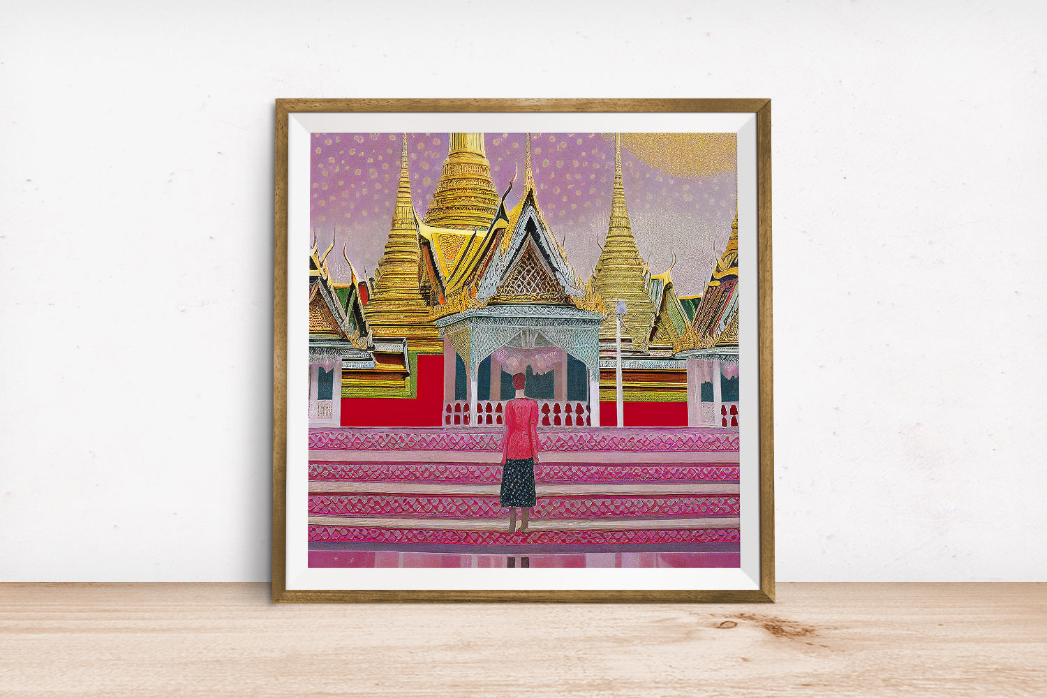 BANGKOK THAILAND GRAND PALACE POSTER