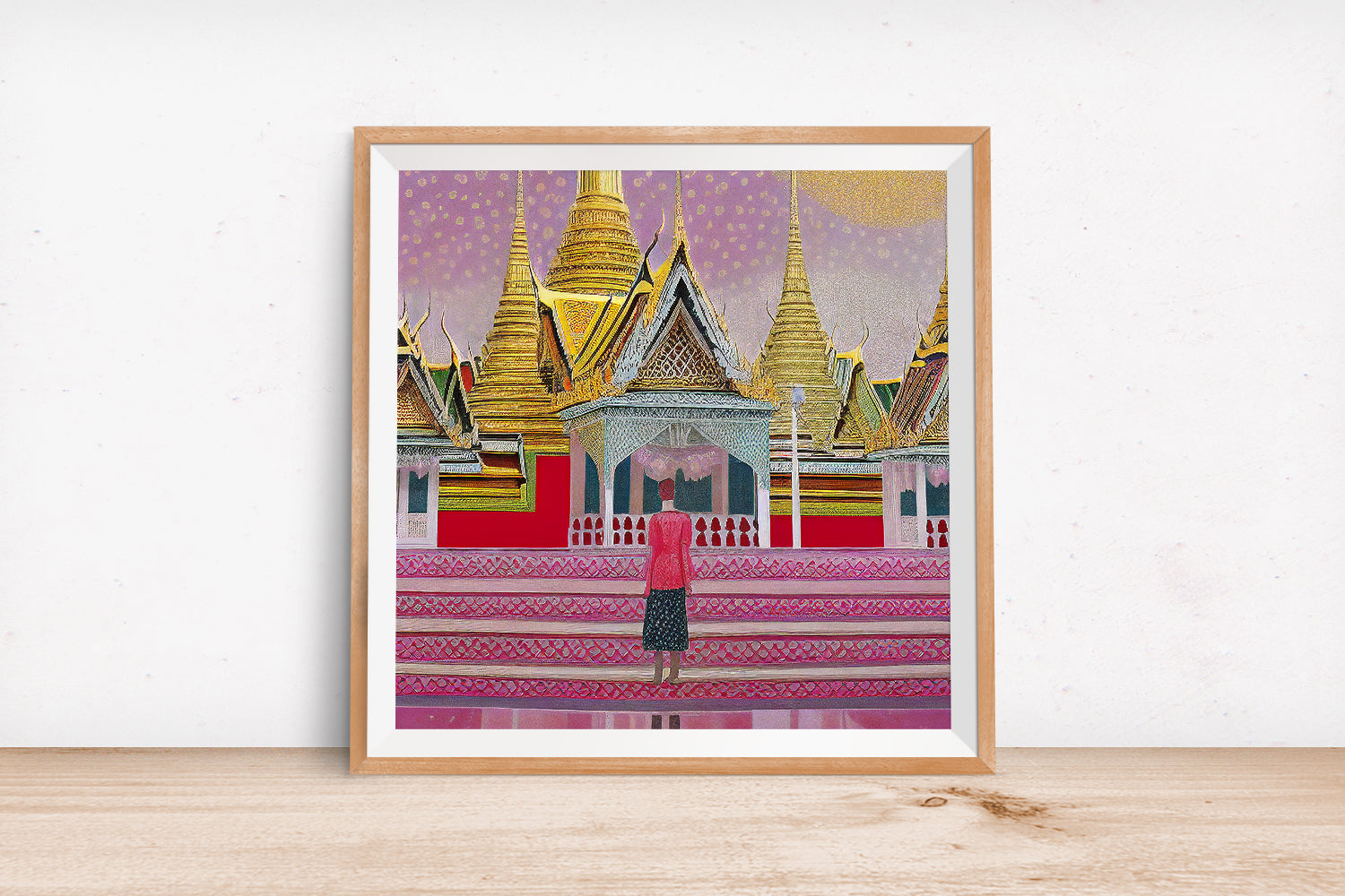 BANGKOK THAILAND GRAND PALACE POSTER