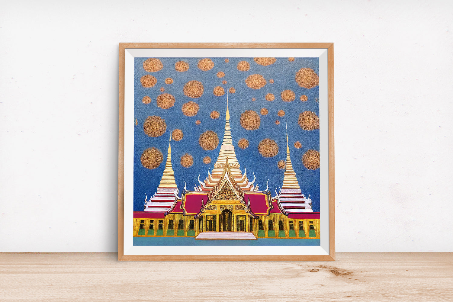 BANGKOK THAILAND GRAND PALACE POSTER
