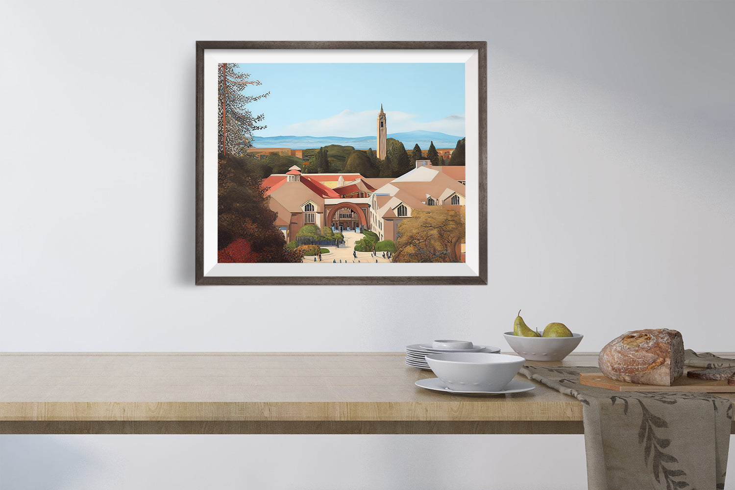 UC BERKELEY CAMPUS POSTER