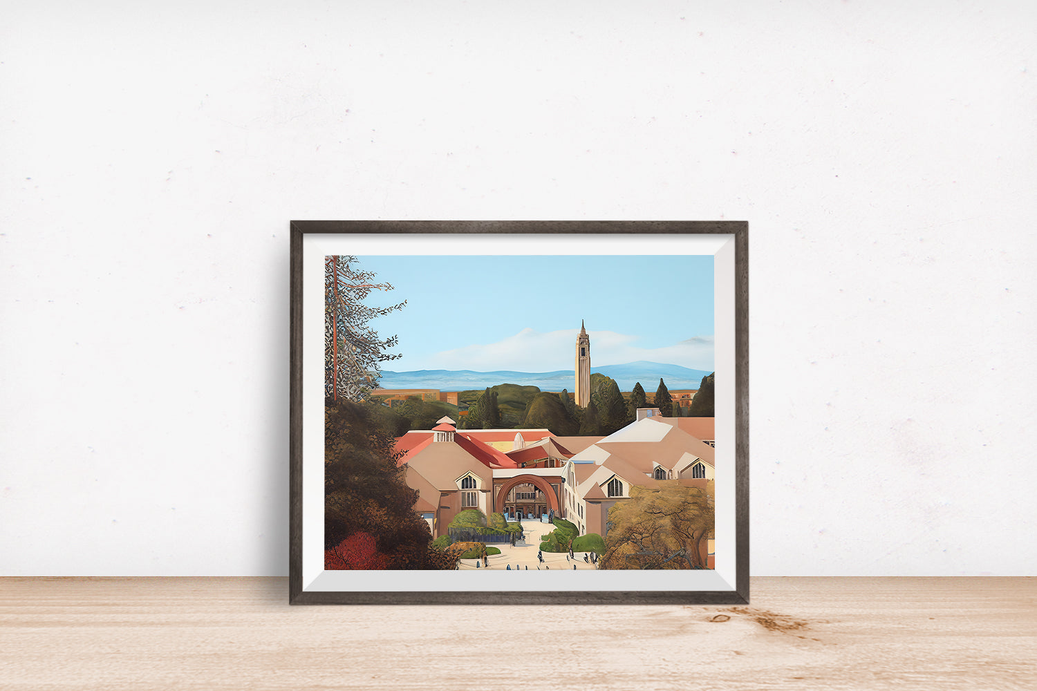 UC BERKELEY CAMPUS POSTER