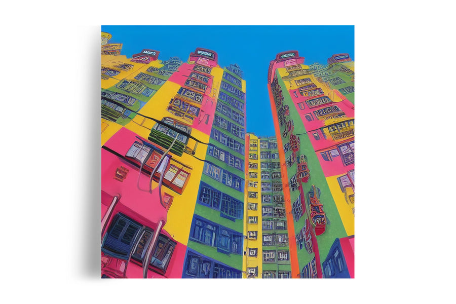 HONG KONG APARTMENTS POSTER