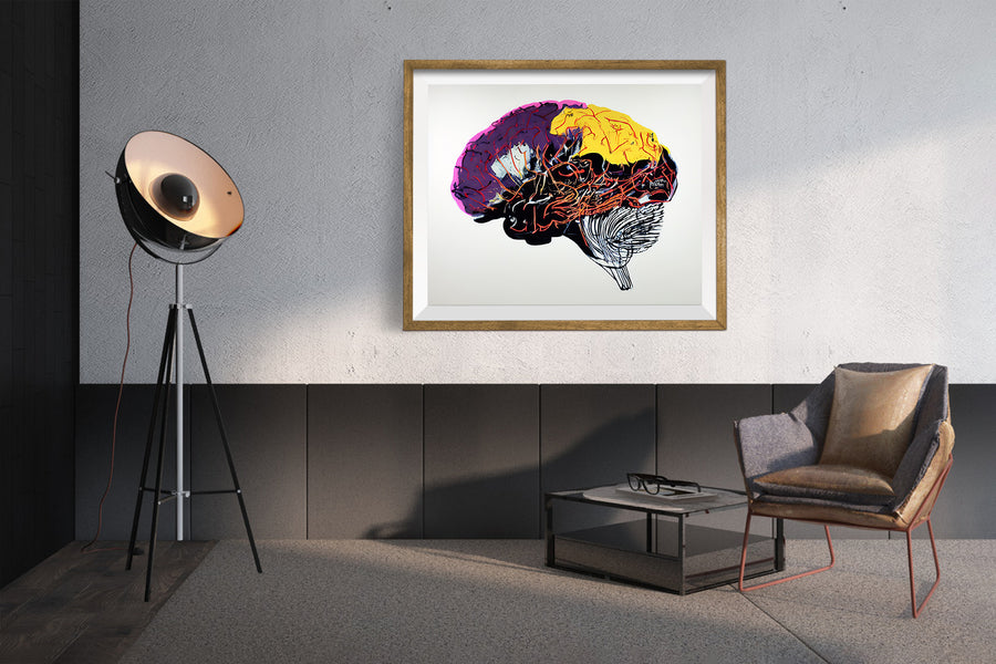 HUMAN BRAIN POSTER