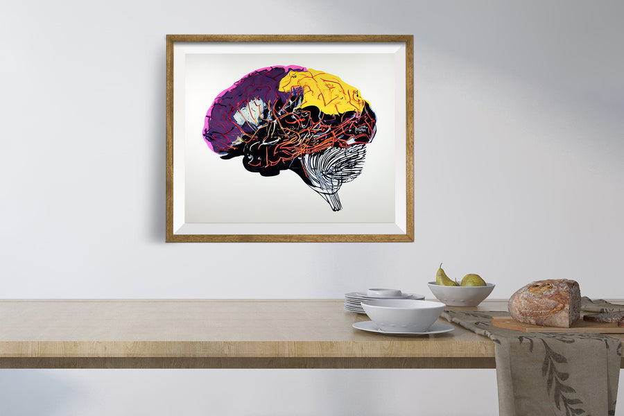 HUMAN BRAIN POSTER