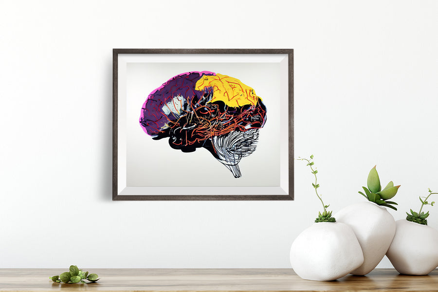 HUMAN BRAIN POSTER