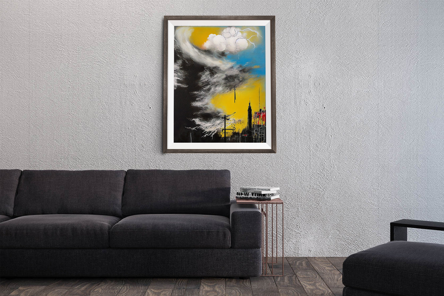 LIGHTNING STORM POSTER