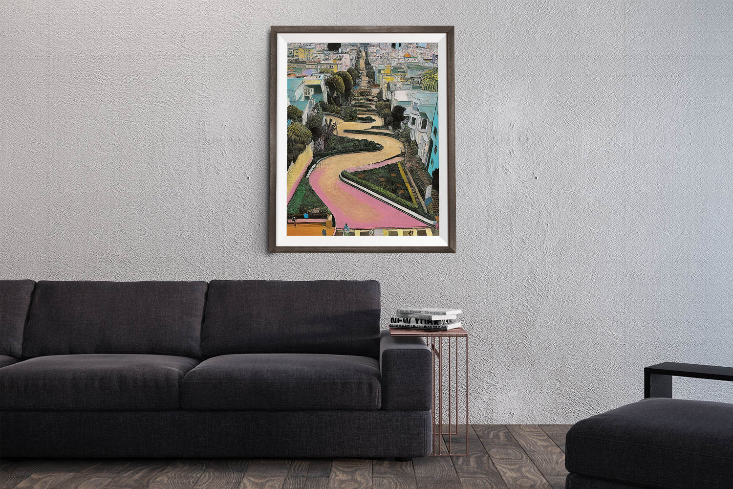 SAN FRANCISCO LOMBARD STREET POSTER