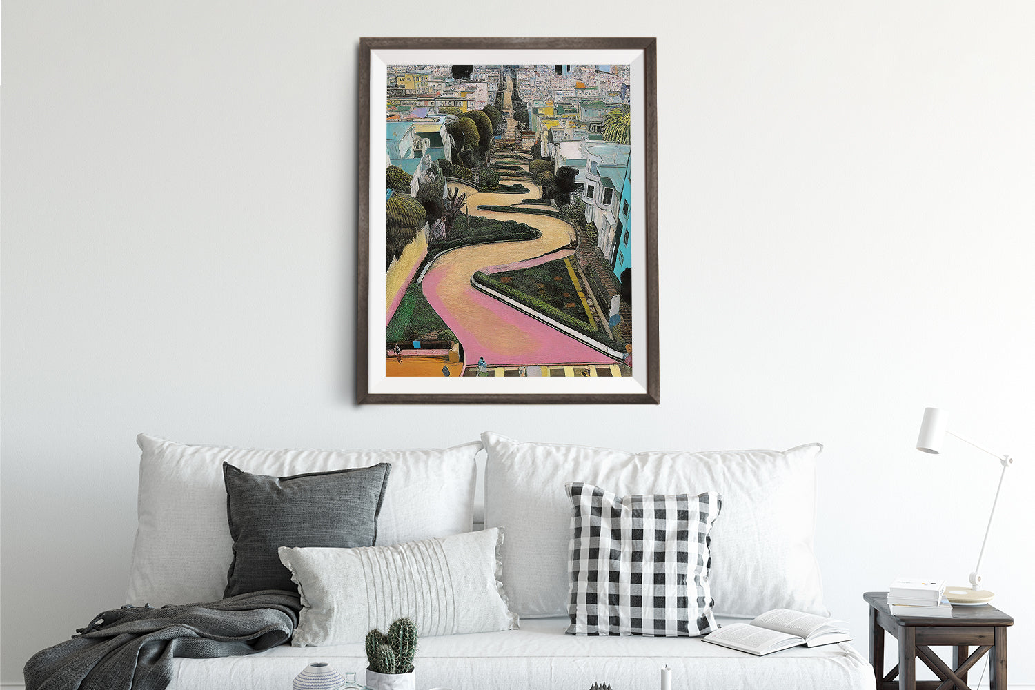 SAN FRANCISCO LOMBARD STREET POSTER