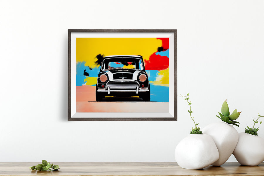 MINI COOPER ANNIVERSARY EDITION POSTER