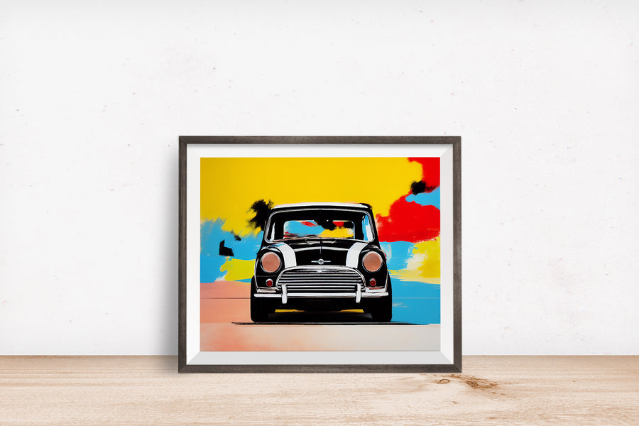 MINI COOPER ANNIVERSARY EDITION POSTER