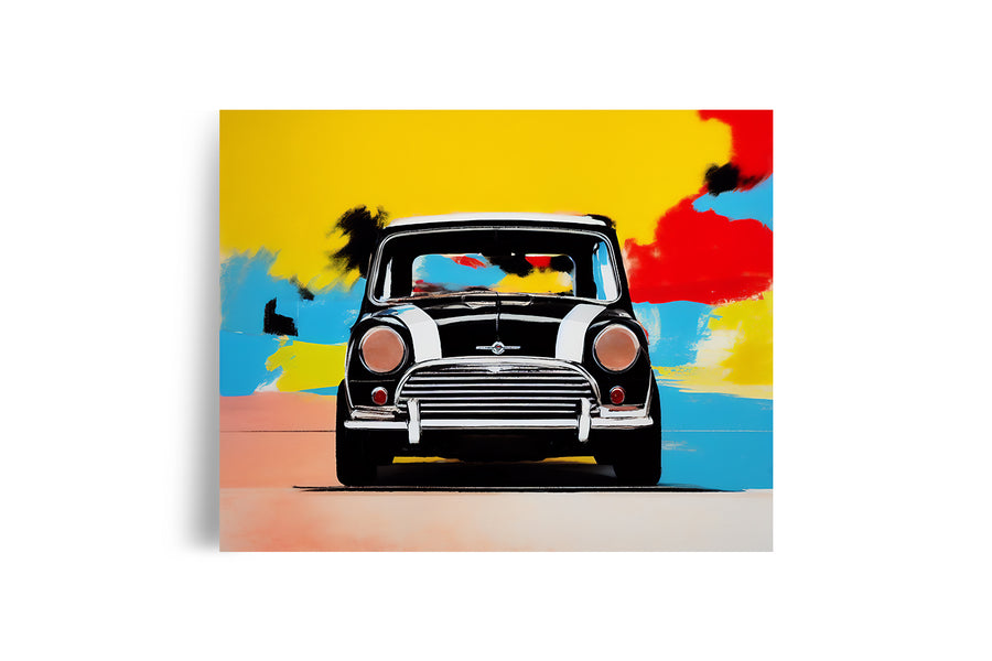 MINI COOPER ANNIVERSARY EDITION POSTER