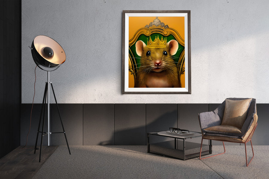 CROWN BROWN RAT MON PETIT SOURIS POSTER