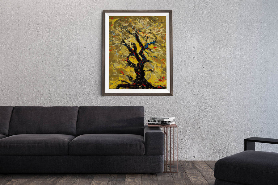 OLIVE TREE POSTER