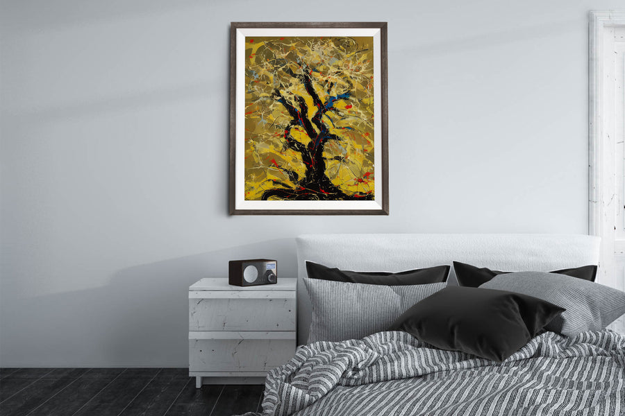 OLIVE TREE POSTER