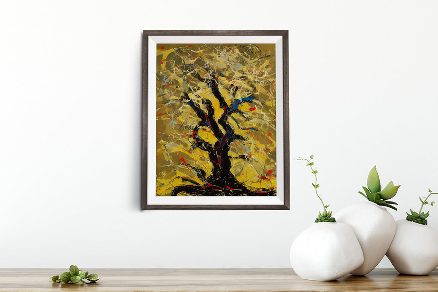 OLIVE TREE POSTER