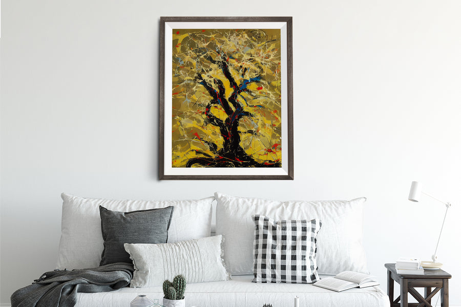 OLIVE TREE POSTER