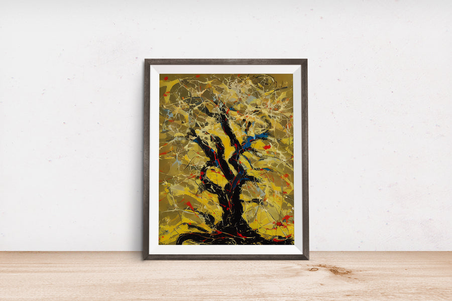 OLIVE TREE POSTER