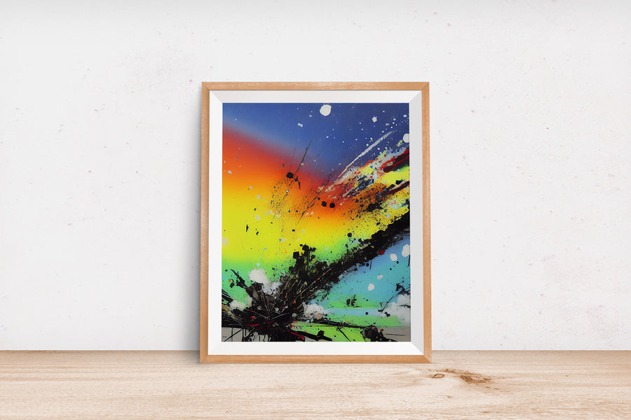 RAINBOW EXPLOSION POSTER