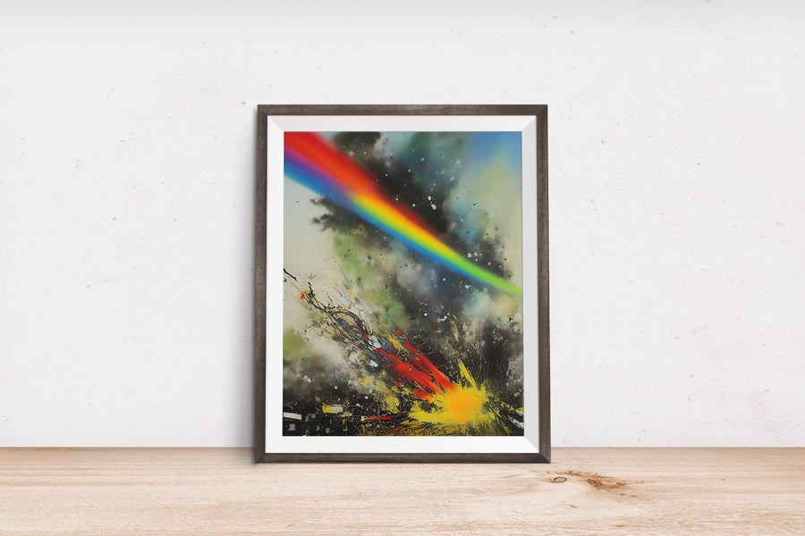 RAINBOW EXPLOSION POSTER