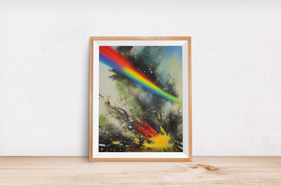 RAINBOW EXPLOSION POSTER