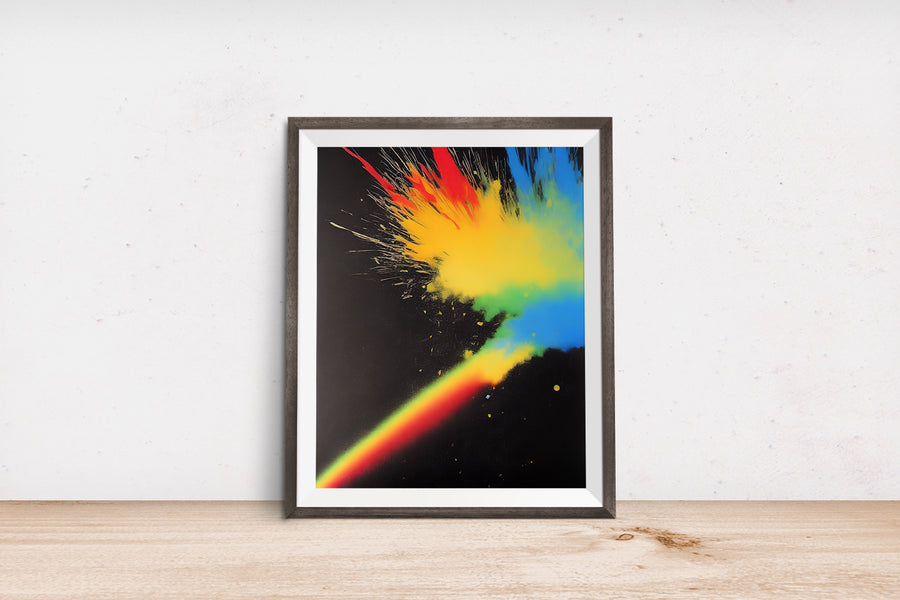 RAINBOW EXPLOSION POSTER