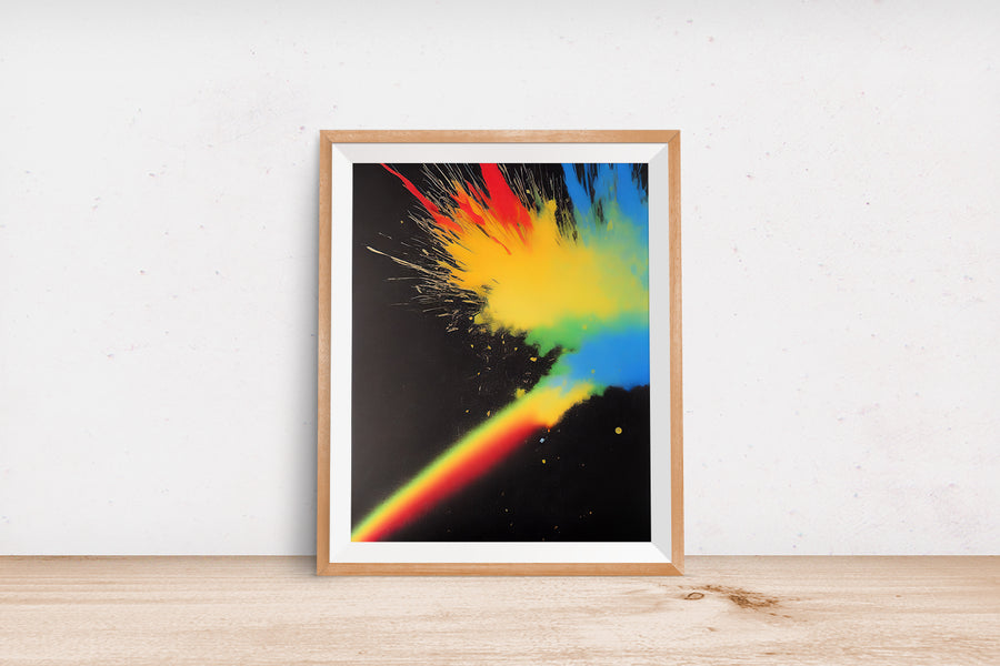 RAINBOW EXPLOSION POSTER