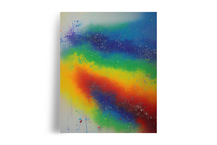 RAINBOW EXPLOSION POSTER