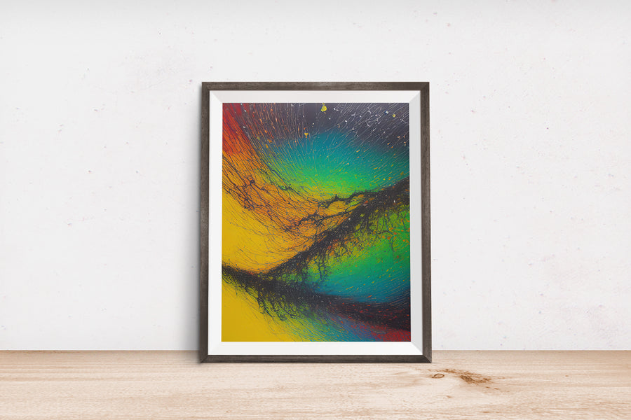 RAINBOW EXPLOSION POSTER