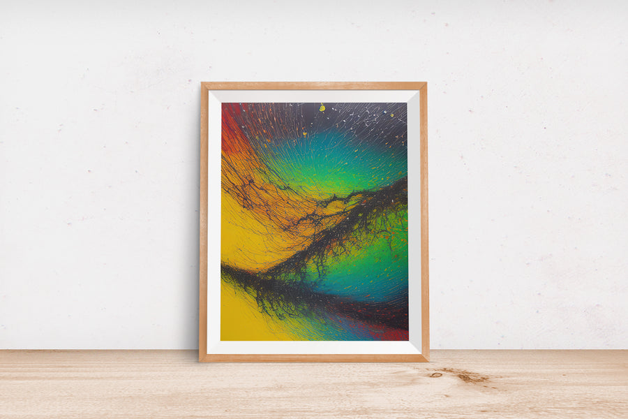 RAINBOW EXPLOSION POSTER