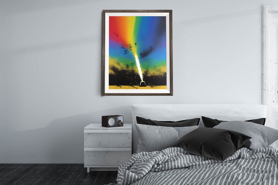 RAINBOW EXPLOSION POSTER