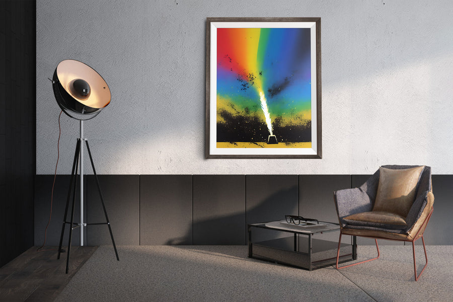 RAINBOW EXPLOSION POSTER