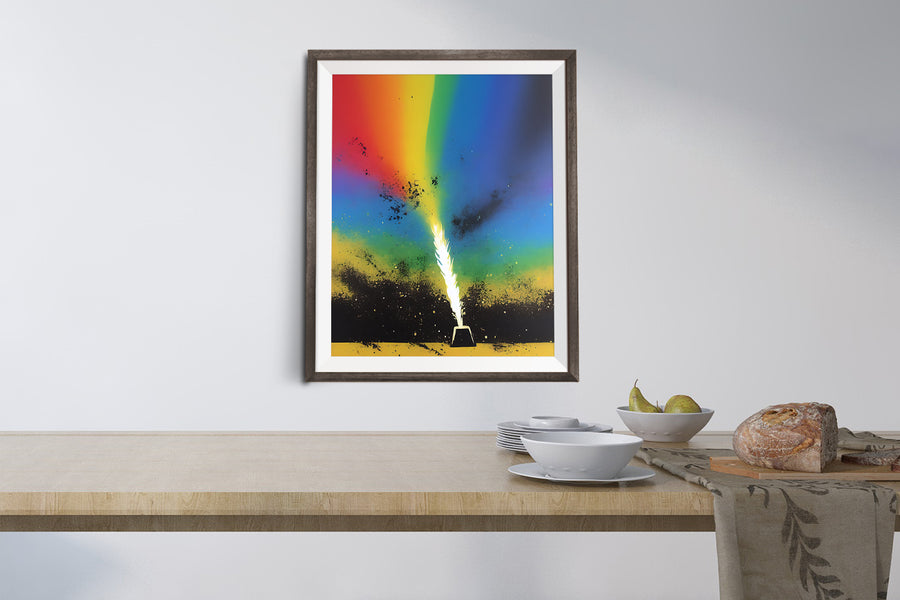 RAINBOW EXPLOSION POSTER