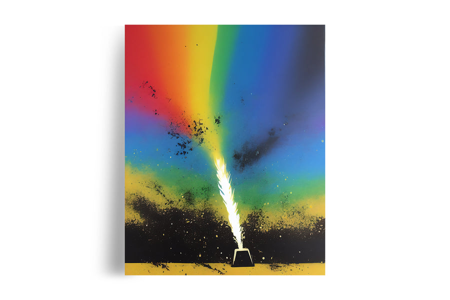 RAINBOW EXPLOSION POSTER