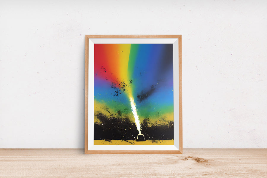 RAINBOW EXPLOSION POSTER