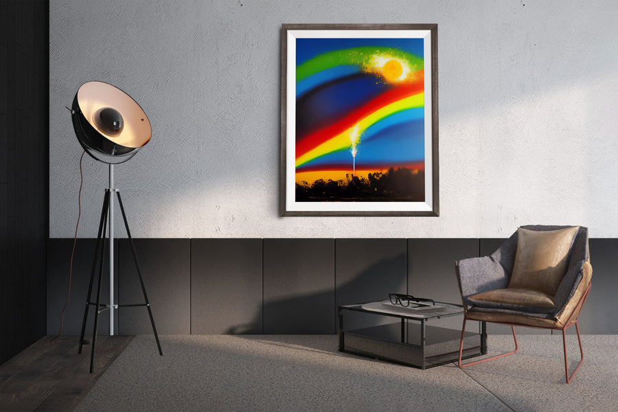 RAINBOW EXPLOSION POSTER