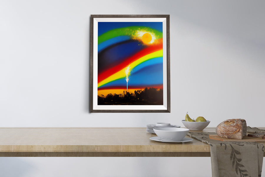 RAINBOW EXPLOSION POSTER