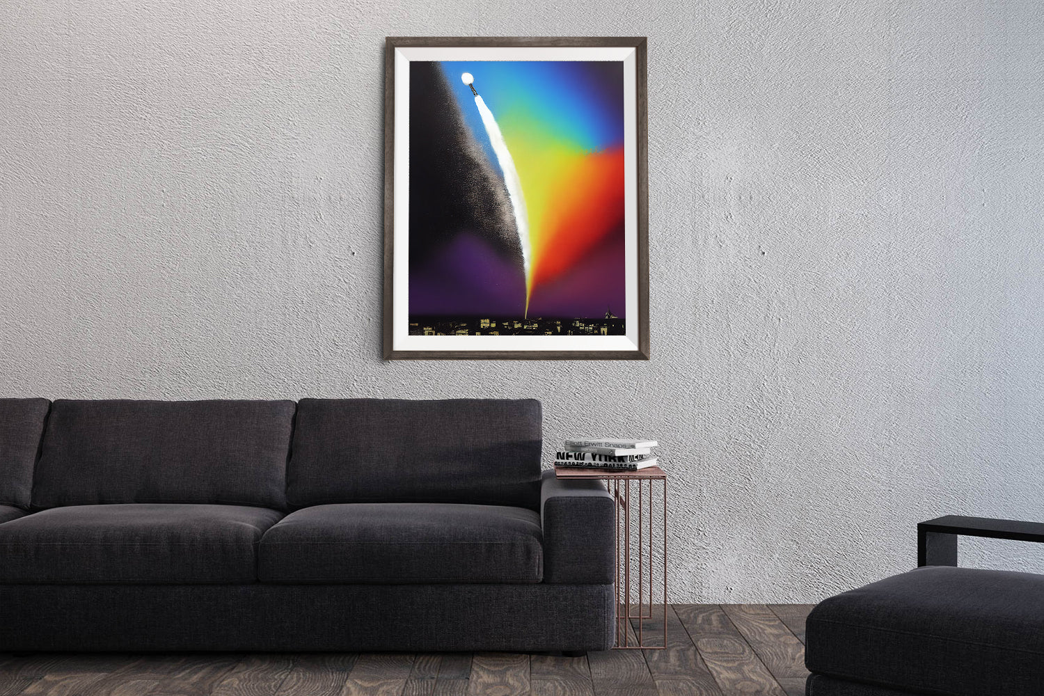 RAINBOW SKYROCKET POSTER