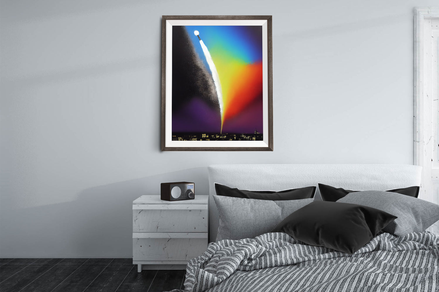 RAINBOW SKYROCKET POSTER