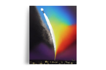 RAINBOW SKYROCKET POSTER