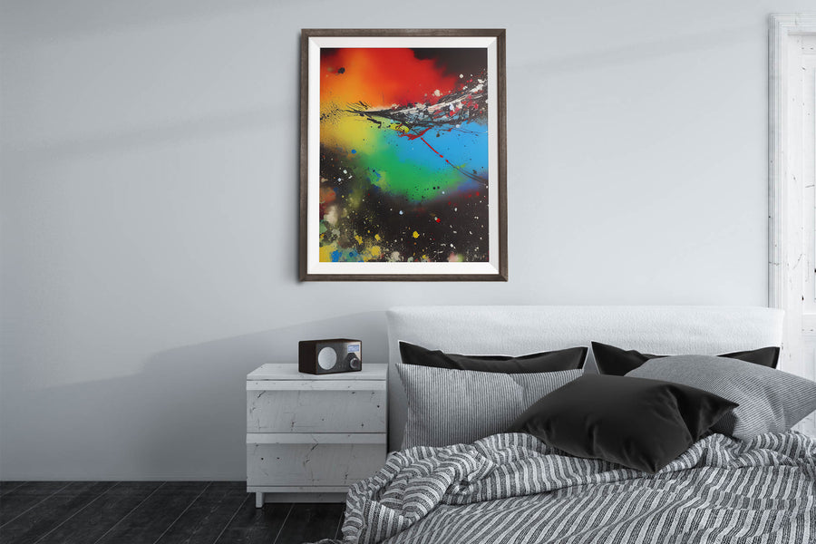 RAINBOW EXPLOSION POSTER