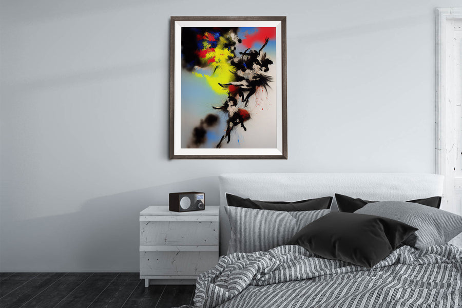 RAINBOW EXPLOSION POSTER