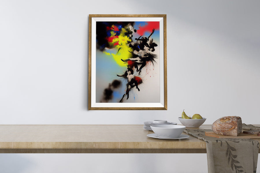 RAINBOW EXPLOSION POSTER