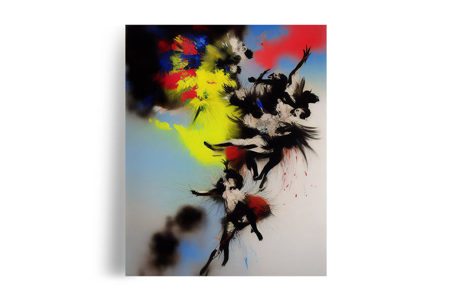 RAINBOW EXPLOSION POSTER