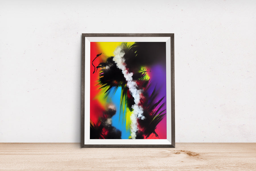 RAINBOW EXPLOSION POSTER