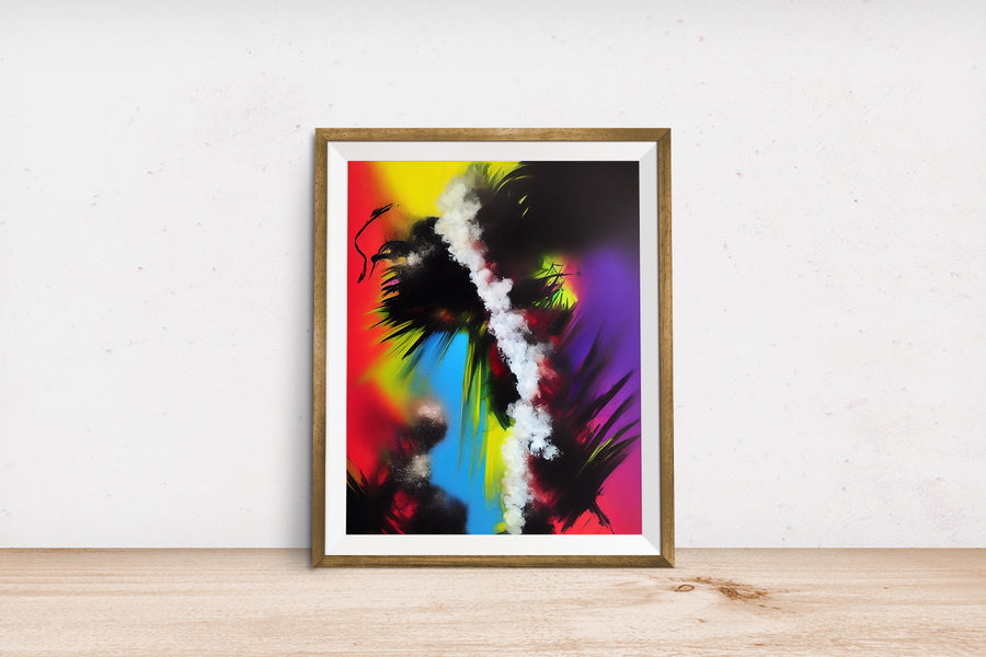 RAINBOW EXPLOSION POSTER