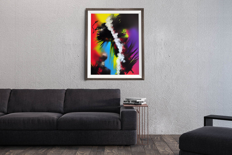 RAINBOW EXPLOSION POSTER